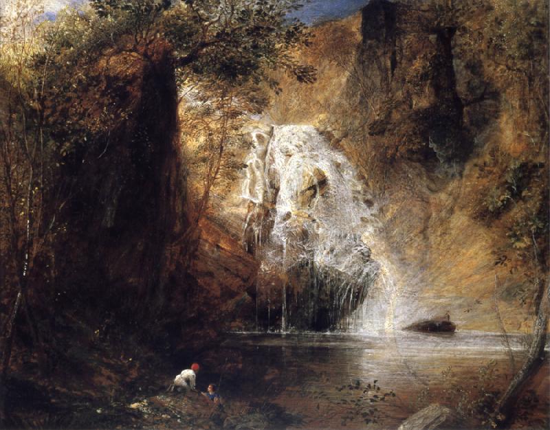 The Waterfalls,Pistil Mawddach, Samuel Palmer